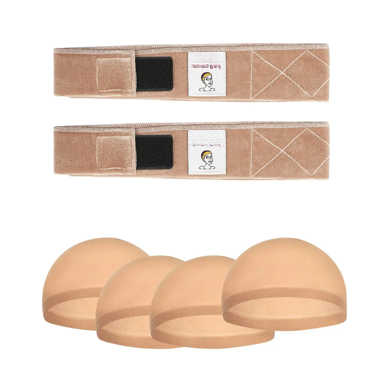 2 Pack Wig Grip Band -  Wig Grips Adjustable Headband Stay Put No Slip Edge Saver