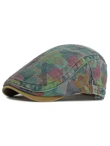 Unisex Newsboy Hats Flat Ivy Gatsby Cabbie Driving Berets Hat Casual Dad Cap for Men Women