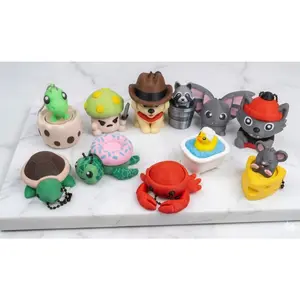 Clicker Keychains- 🐢 Creatures & Critters 🦝