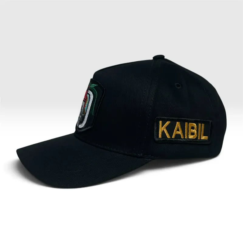 Kaibiles Guatemala Adjustable Snapback Baseball Cap with Embroidered Military Patches