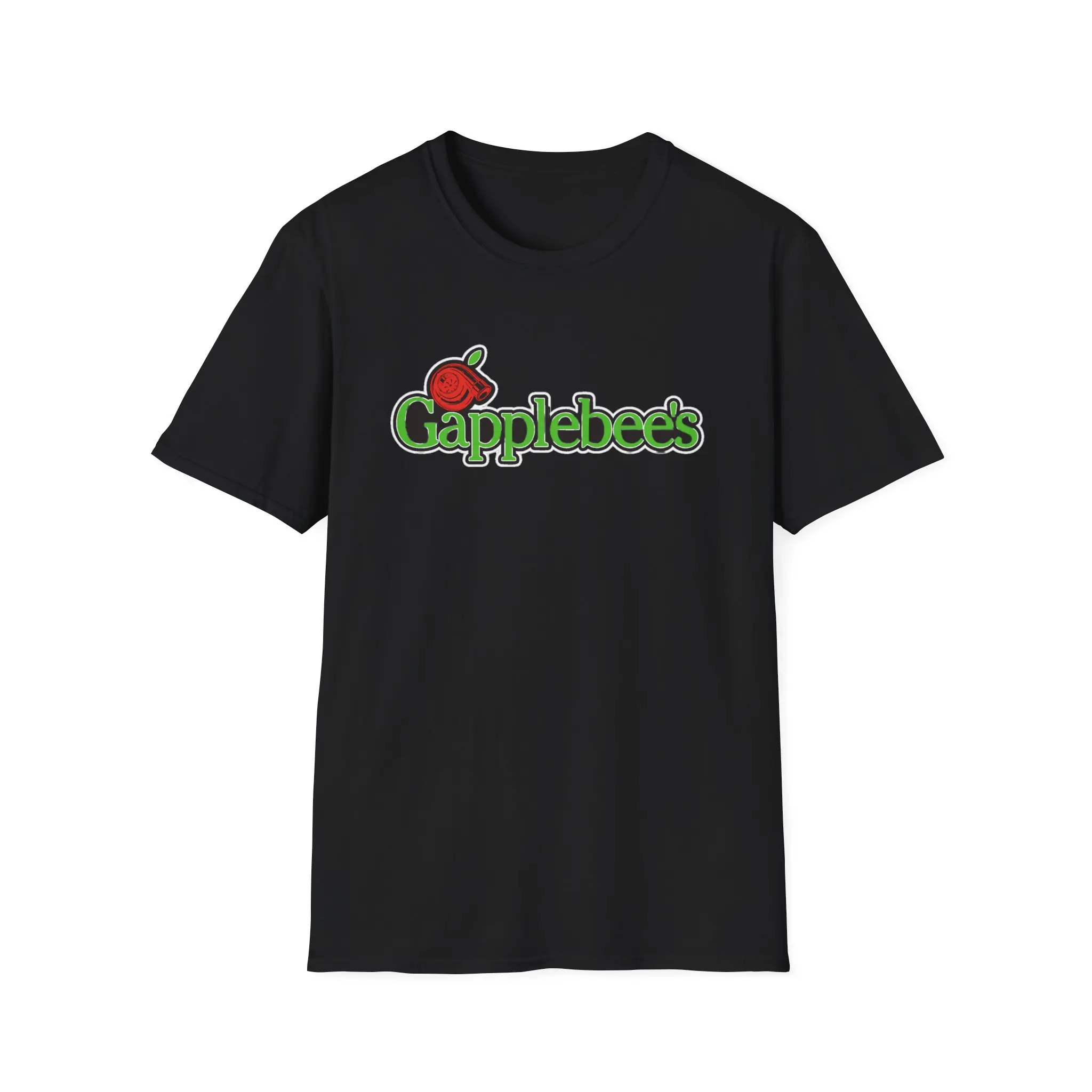 Gapplebee's Unisex Softstyle T-Shirt - Fitted Short Sleeve Crew Neck Graphic Tee for Summer Casual Wear - 100% Ring-Spun Cotton Ethically Produced