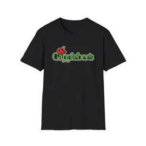Gapplebee's Unisex Softstyle T-Shirt - Fitted Short Sleeve Crew Neck Graphic Tee for Summer Casual Wear - 100% Ring-Spun Cotton Ethically Produced