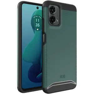 TUDIA DualShield Designed for Moto G 5G 2024 Case, [Merge] Military Grade Dual Layer Shockproof Slim Tough Heavy Duty Protective Phone Case Cover (Hunter Green)