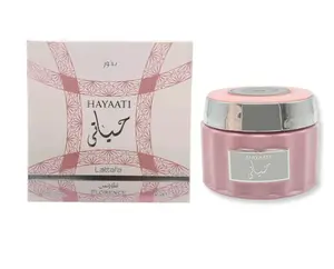 HAYAATI FLORENCE Incence bukhoor jar by lattafa perfumes 100g