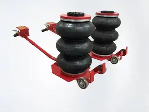 Auto shop Tire Shop 2 pcs Triple Bag Go Air Jacks 6600 LBS Quick Lift Heavy Jack