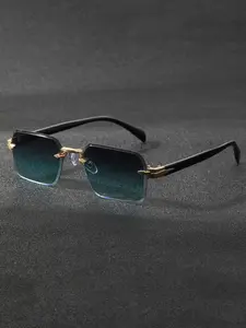 Fashion Elegant Frameless Sunglasses, Unisex Casual Versatile, Perfect for Daily Photography and Music Festivals, Rimless Sunglasses