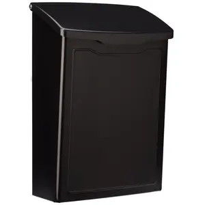 Architectural Mailboxes  Mairina Wall Mount Mailbox, Black