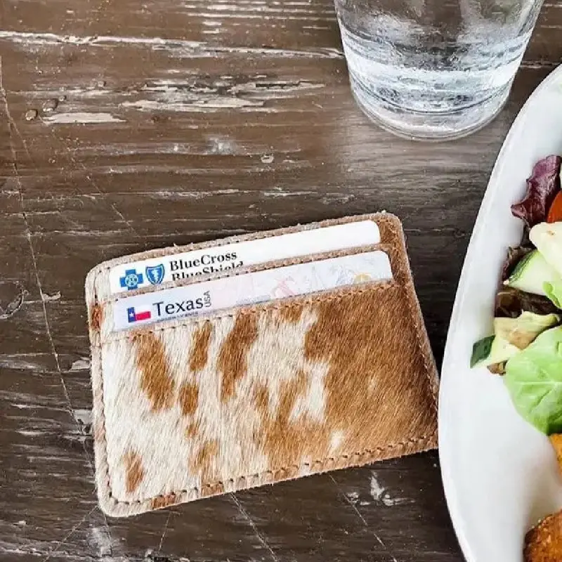 Genuine Cowhide Card/Money Holder