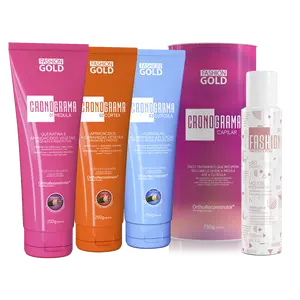 Kit CRONOGRAMA Hair Care System + Protect Poo MOUSSE Pre-Shampoo - 150ml/5.07fl.oz