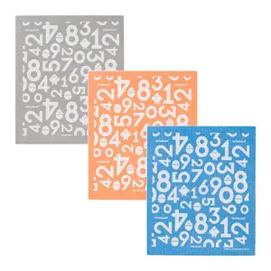 LollaLand Multipurpose Swedish Sponge Cloths (3-pack) - GREY