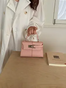 Luxury Kelly Crossbody Shoulder Bag, Trendy PU Material, All-Season Design, Perfect for Travel & Daily Use, Women's Fashion Accessory