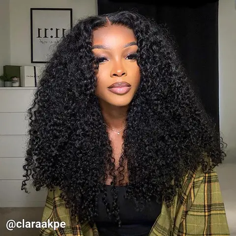 [Super Deal] Wiggins Hair 250% Density Pre Cut Ready Go Glueless Wigs Curly Wigs Pre Bleached 4x7 Closure Wig Human Hair 13x4 HD Lace Frontal Wig Beginners Friendly