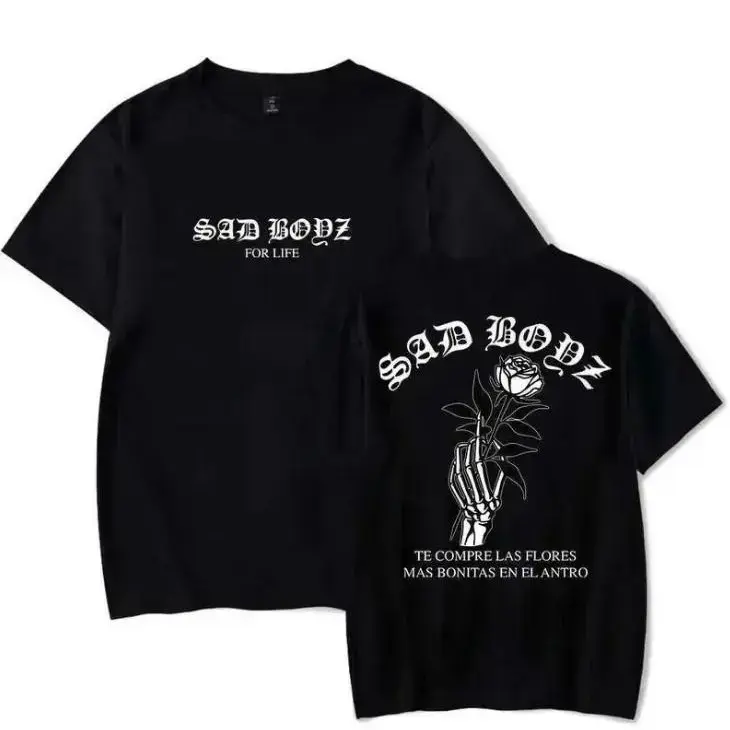 Sad Boyz Aesthetic Tshirt, Latin Streetwear Tee with Spanish Quote, Emotional Sadboy Graphic Shirt for Men and Women