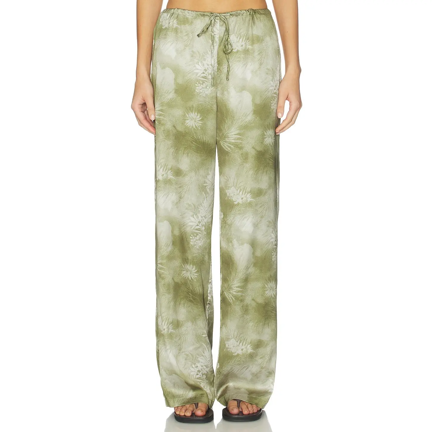 SNDYS Lyra Print Pant in Green