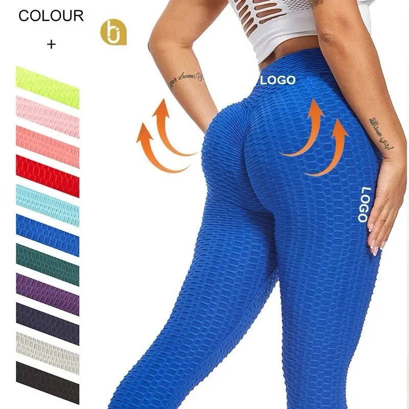 Women’s Sports High Waist Thick Gym Anti Cellulite Yoga Pants Comfortable Breathable