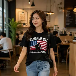 Memorial Day Soldier Tribute T-Shirt – Remembering Our Fallen Heroes Tee