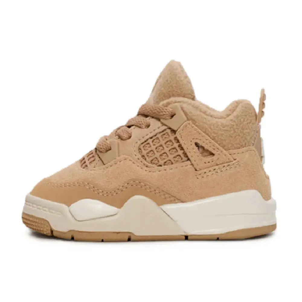 Toddler's Jordan 4 Retro Hemp/LT Orewood BRN (HV4384 200) Toddler's Jordan 4 Retro Hemp/LT Orewood BRN (HV4384 200)