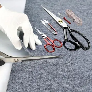 Fabric Scissors Tailor Sewing Shears - 9 Inch Heady Duty Scissor for Fabric Cutting Professional Ultra Sharp Cloth Tailor Scissors Multipurpose Utility Dressmaker Leather Titanium Scissor