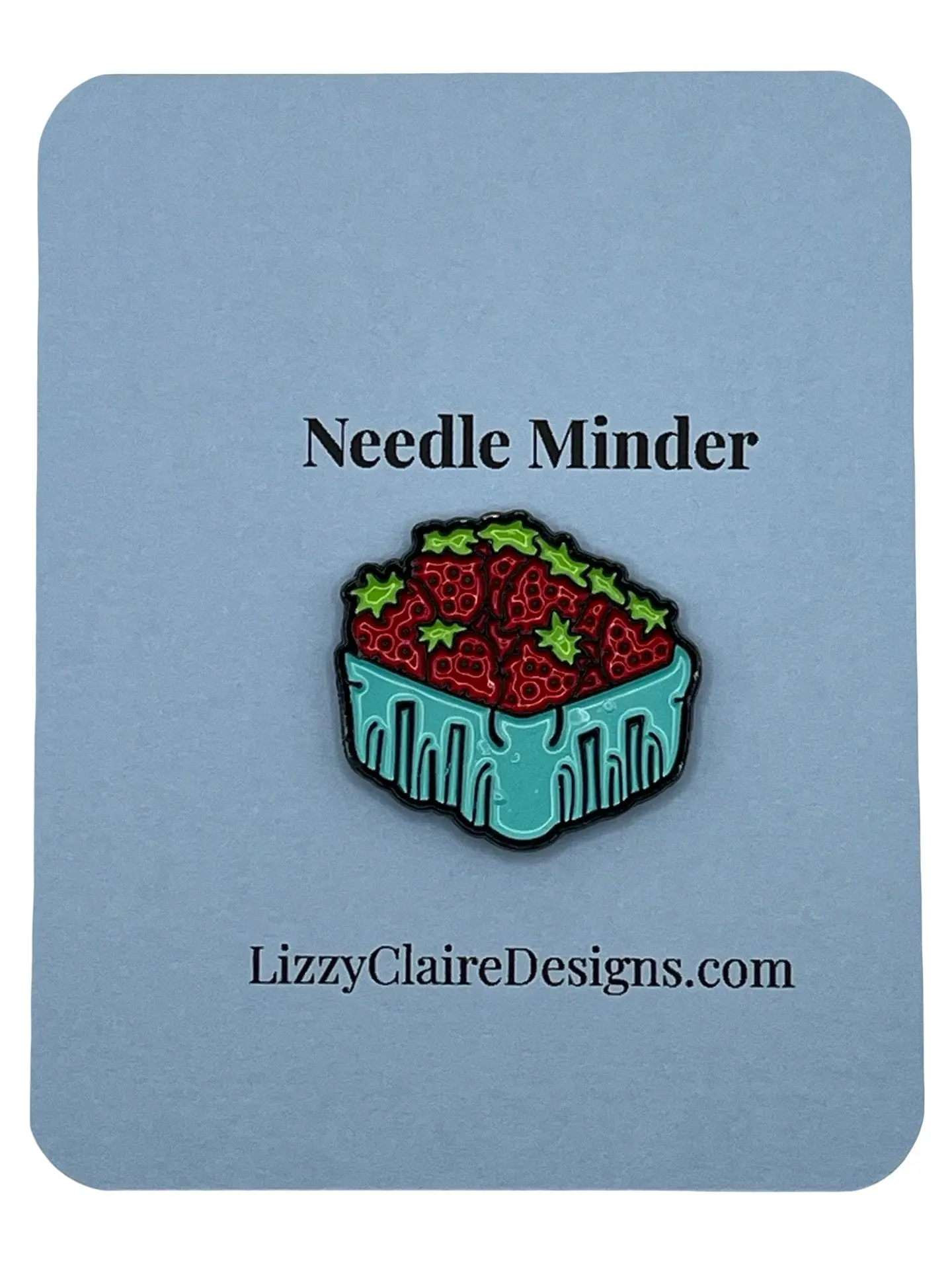 Strawberry Basket Needle Minder - Magnet Type
