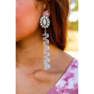 Cool Mom Drop Earrings