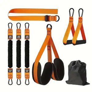 Home Outdoor Exercise Pull-up Assisted Rope Fitness Sports Horizontal Bar Rally Belt Sports Equipment Portable