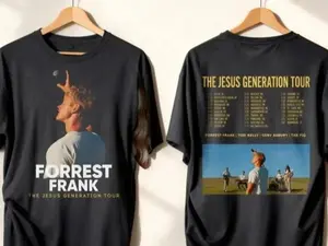 Frank The Jesus Generation Tour 2026 Shirt, Christian Concert Tee, Forrest Frank Tour Shirt