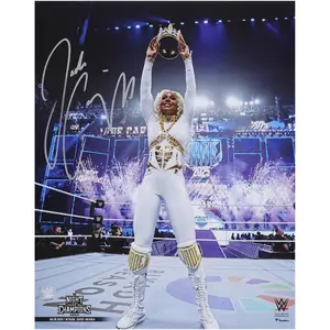 Jade Cargill WWE Autographed 16" x 20" 2026 Queen of the Ring Celebration Photograph