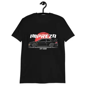 JDM Car Subaru Impreza WRX STI 22B Graphic Tee Automotive Racing Apparel T-shirt Sweatshirt Hoodie Gift for Car Lovers