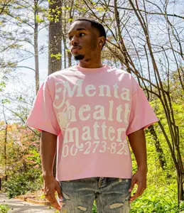 Mental Health Matters Tee - Pink