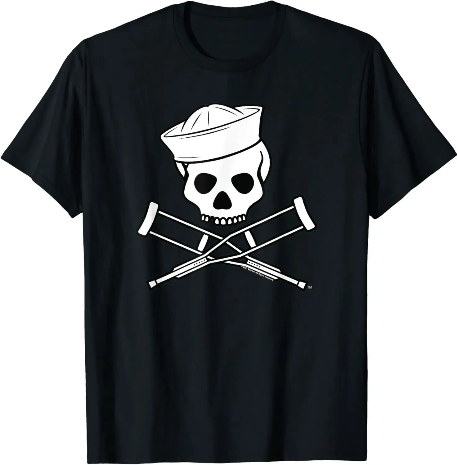 Summer Aesthetic Tee Jackass Sailor Skull & Crossbones Logo T-Shirt - Ananavar Shop 88B09SVSYQCM,Men's