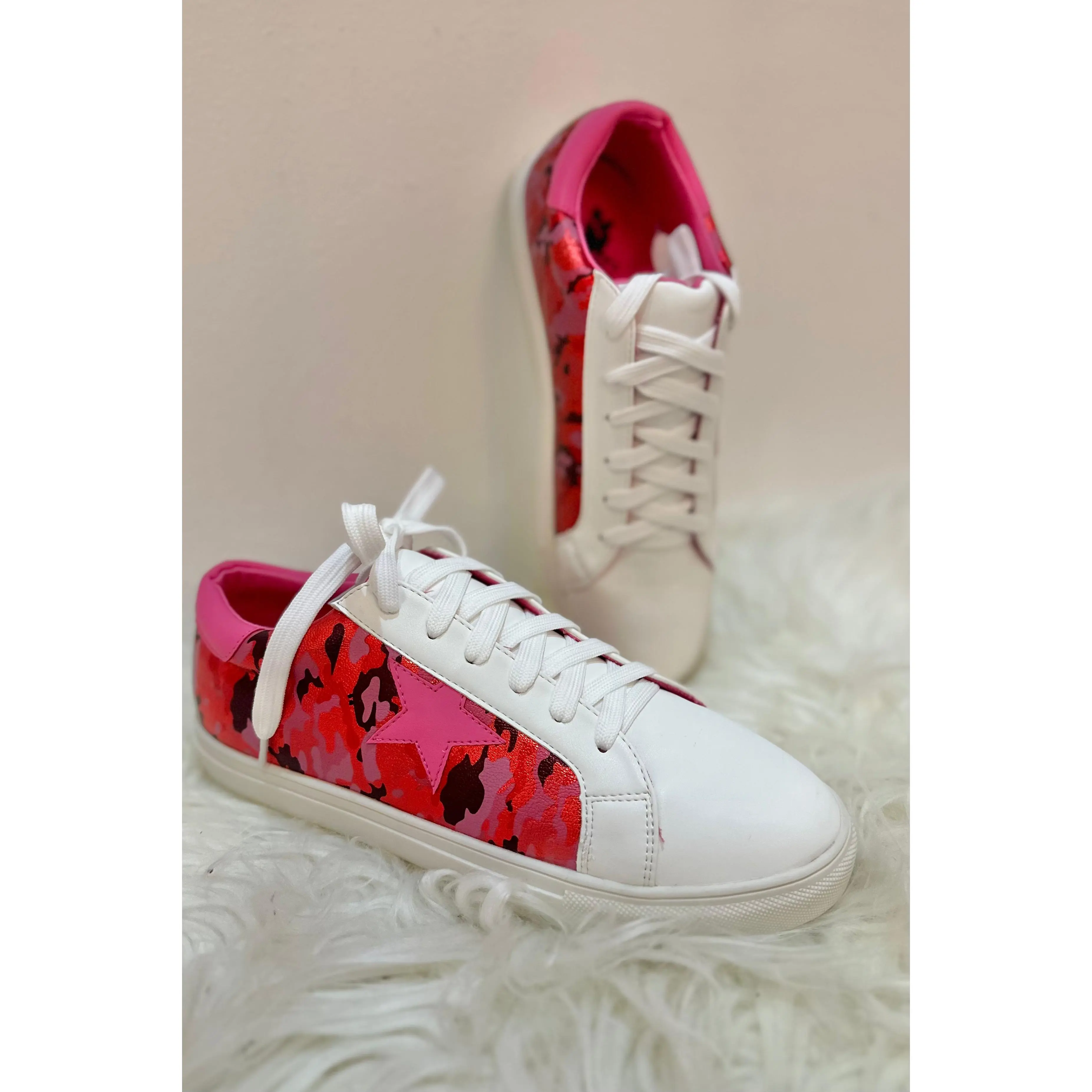 Camo Rock Star Sneakers