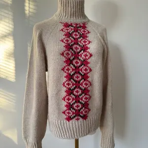 Women's Alpaca Sweater with Pullover Design - Womenswear