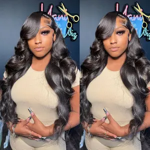 Bling Hair Factory Brazilian 4x4 Body Wave Lace Closure Wig 100% Human Hair Wigs For Women With Baby Hair PrePlucked Long Wavy Hair Wig TikTokShopHolidayHaul