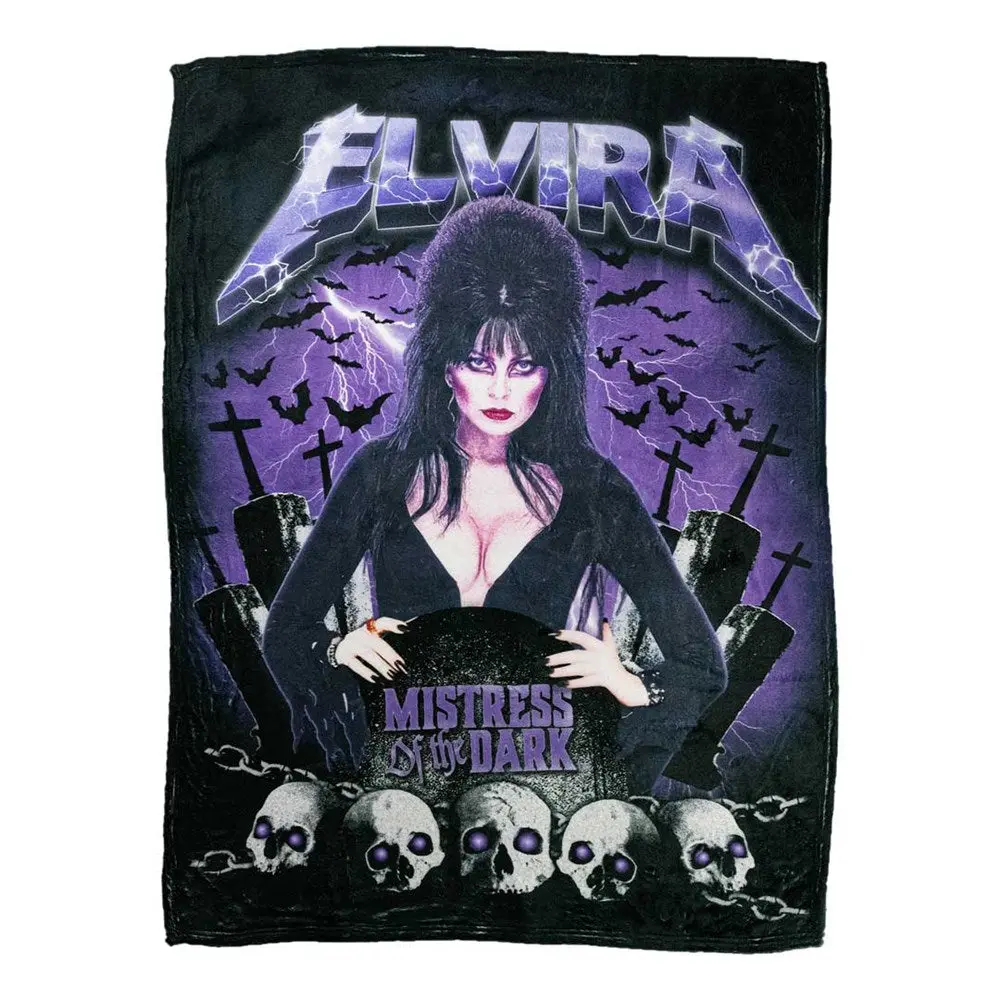 Elvira Ride The Bats Blanket