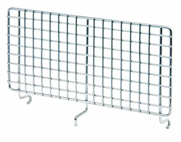 Quantum Storage 4X9HBD Rectangular Hanging Basket Divider, 4.5x9 in, Functional 1-Piece Basket Organizer for Home Storage & Organization