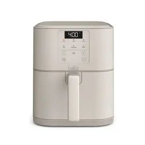 bella 6qt Slim Air Fryer Oatmilk