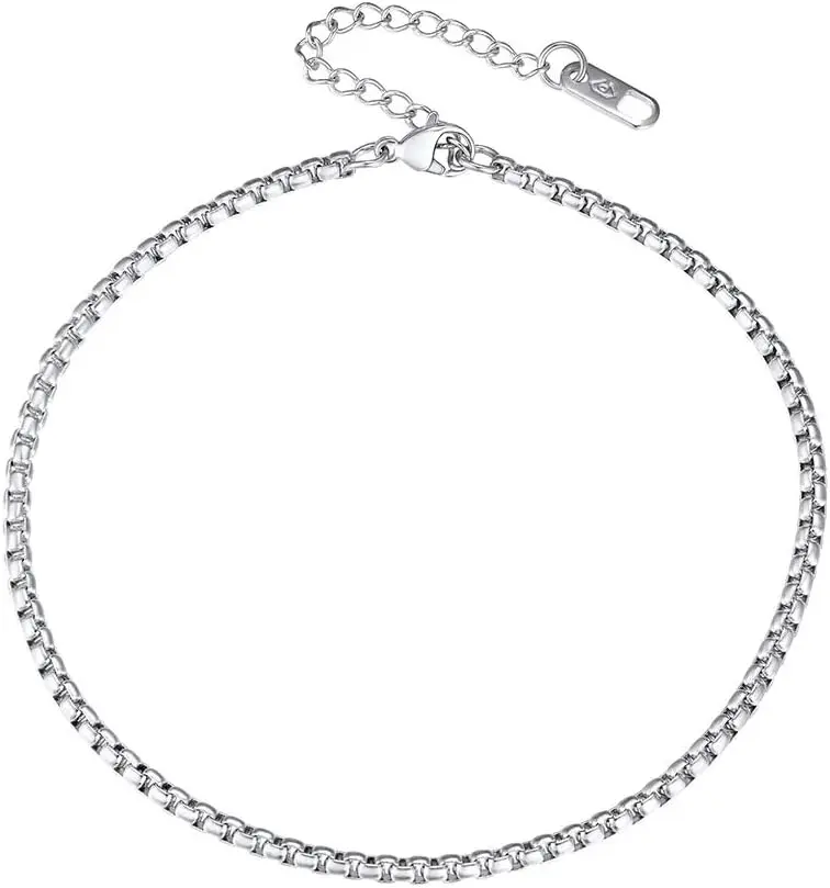 F: silver-box chain-3mm