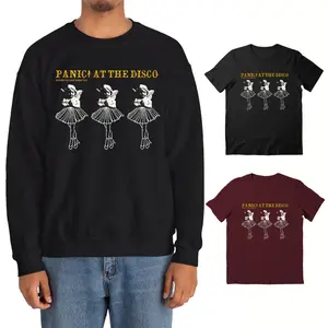 Panic At The Disco Merch WWWY When We Were Young Festival 2025 T-shirt, Vintage Music Band Sweatshirt, Unisex Menswear Top