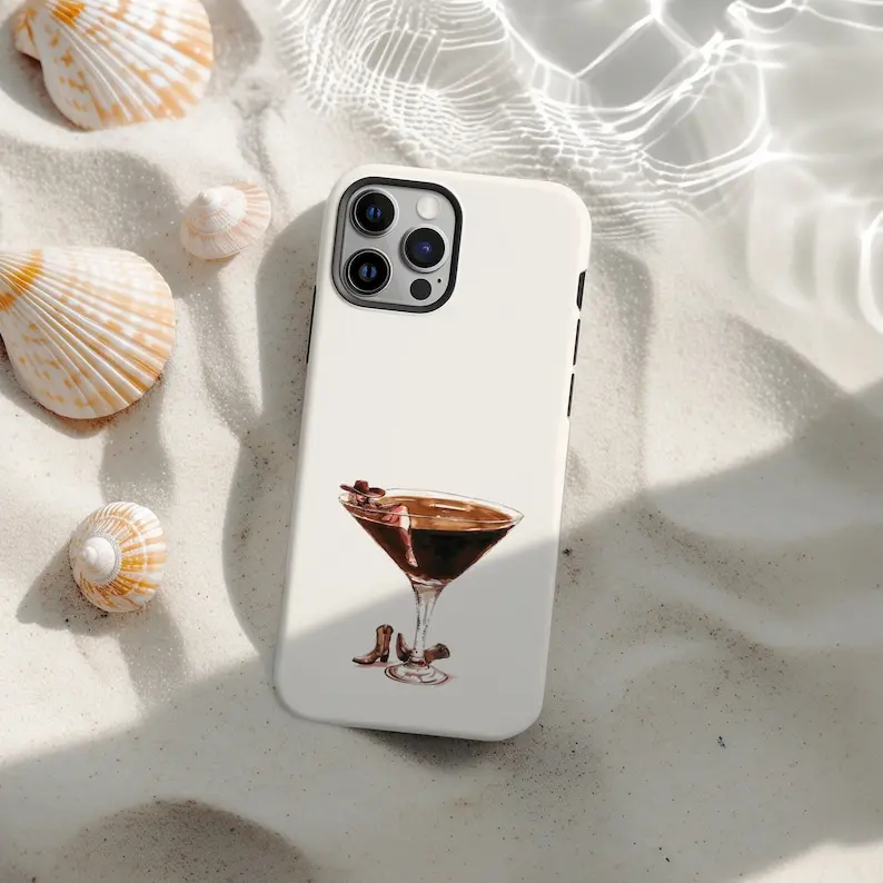 Vintage Cowgirl Espresso Martini Compatible with iPhone 17 Pro Max 16 15  Plus 14 13 12