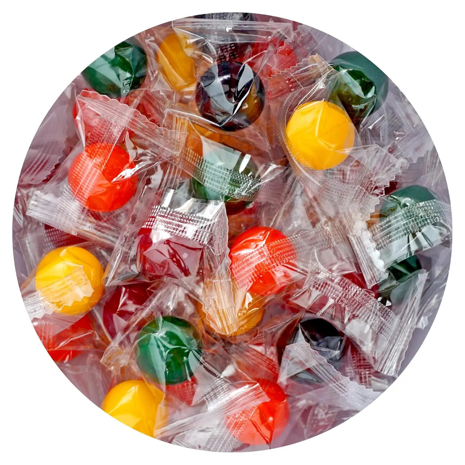 Jawbreakers Candy, 1 lb Bulk (Approx. 85 Pieces), Individually Wrapped Hard Candy
