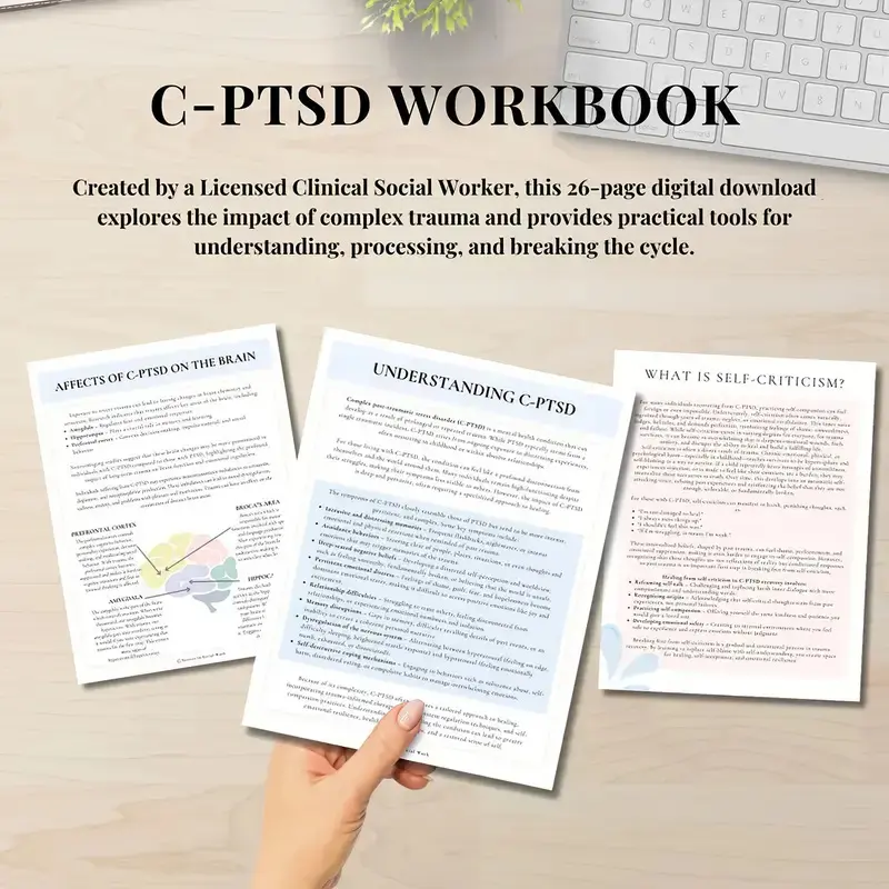 Complex Ptsd (c-Ptsd) Contact Handbook, Essential Guide for Understanding Complex Trauma, Comprehensive Resource for Mental Health Support