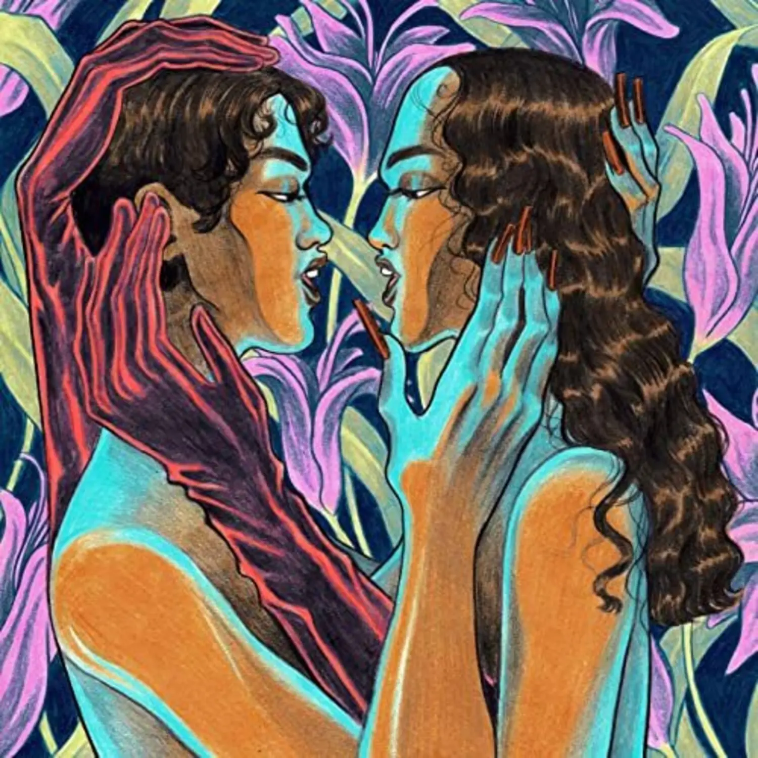 Mykki Blanco - Broken Hearts and Beauty Sleep (Transparent Purple Vinyl)  [VINYL RECORD - LP] Colored Vinyl, Purple
