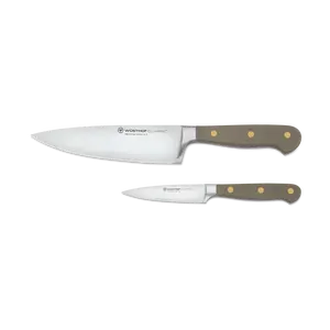 Classic 2-Piece Knife Set - Velvet Oyster