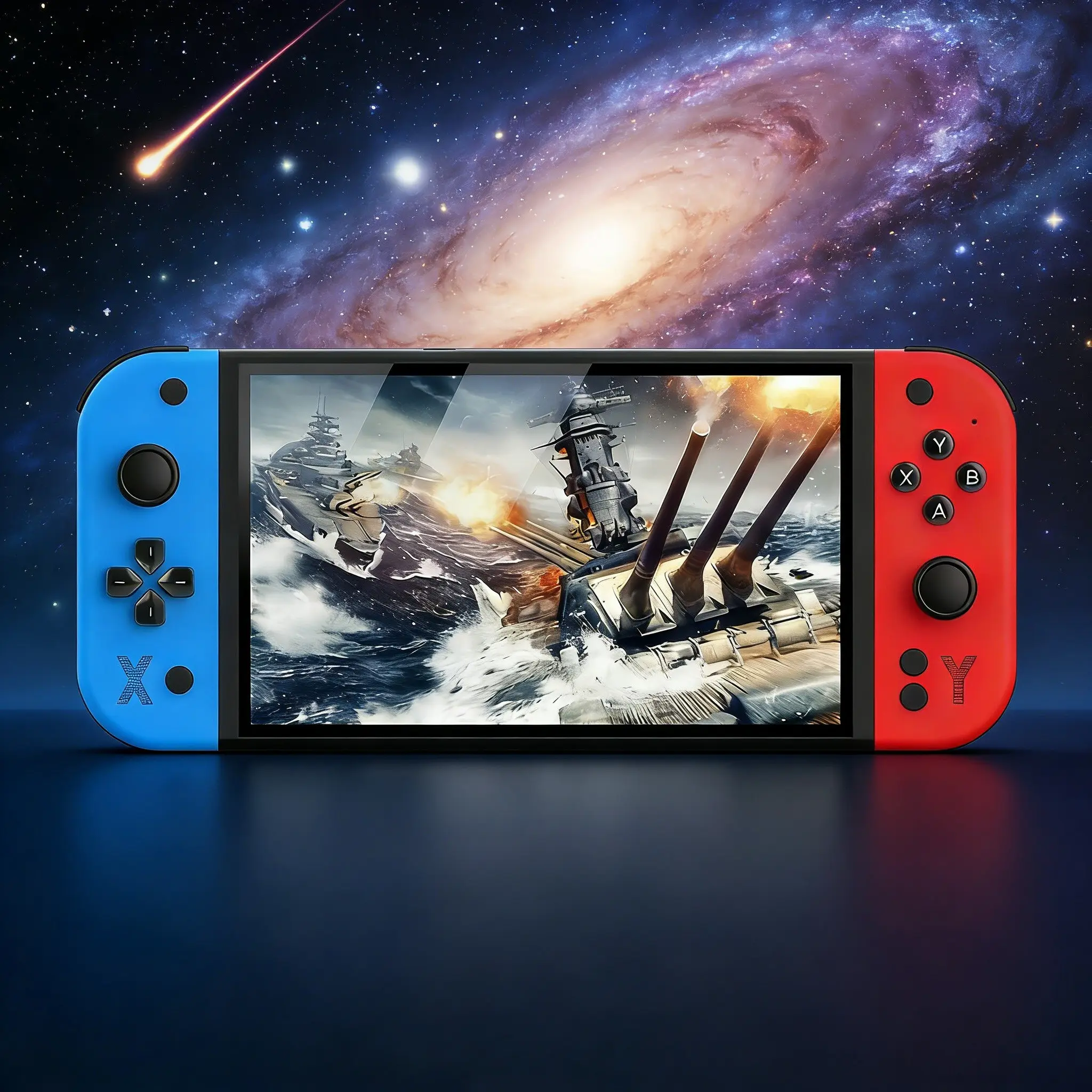 New G90 Handheld Game Console with 7 Inch IPS Screen, 4000mah Battery, Retro Gaming Device, Direction Buttons, Rechargeable Game Machine