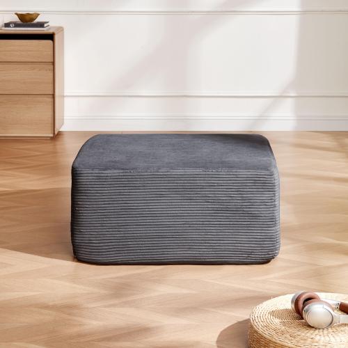 [3 Packs Shipped] Niccae 132-inch U-Shaped Sectional Corduroy Sofa - Modern and Soft for Living Room, Comfortable, No Assembly Required, Popular Boneless Sectional Sofa for Multiple People