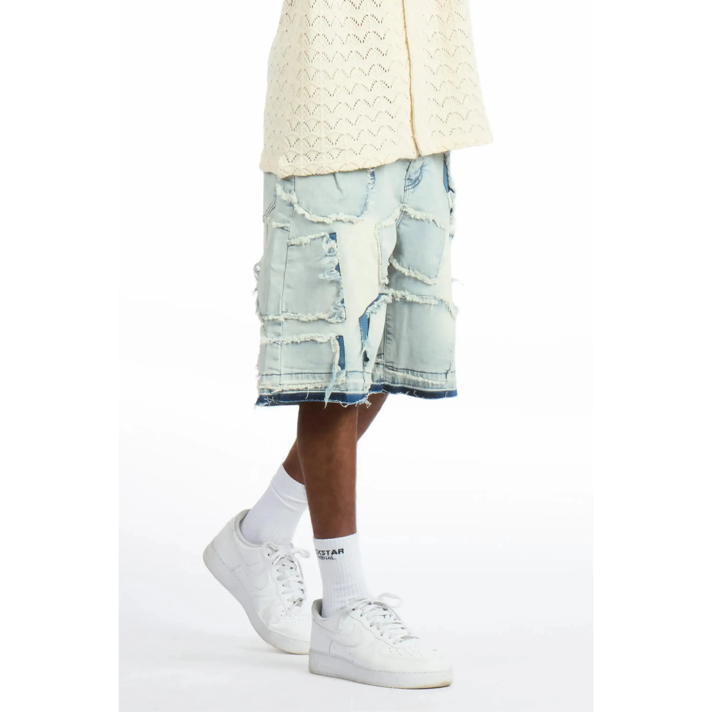 Jacomus Blue Denim Short