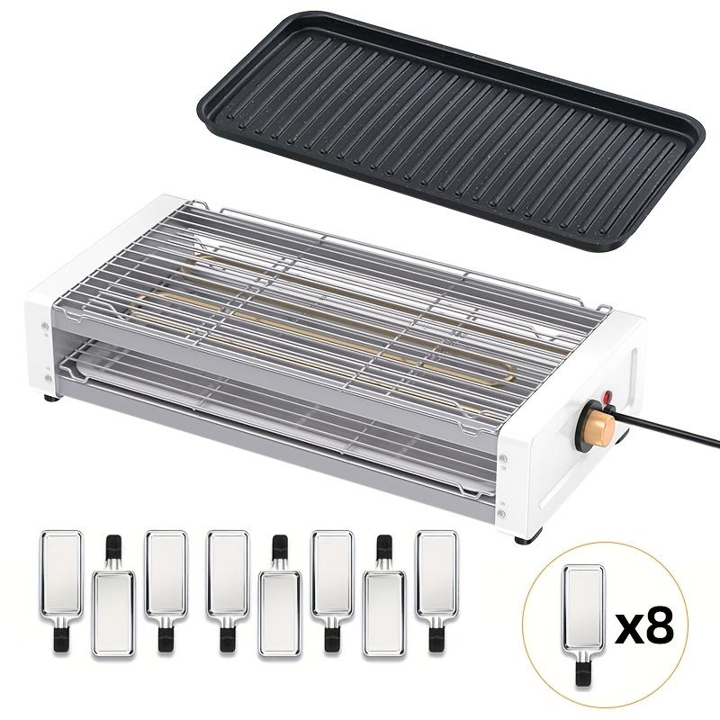Indoor electric grill, smoke-free, kitchen indoor grill with non-stick cooking removable plates, removable Multifunction Indoor electric grill, smoke-free, kitchen indoor grill with non-stick cooking removable plates, removable Multifunction