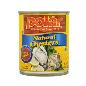 Boiled Whole Oysters - 8 oz - 12 Pack