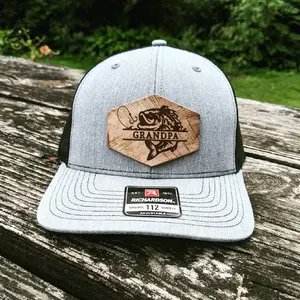 Customizable Bass Fisherman Hat for Personalized Style - Richardson Original 112 Trucker Hat for All Occasions