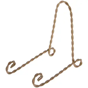 Bard's Twisted Gold-toned Wire Easel Stand